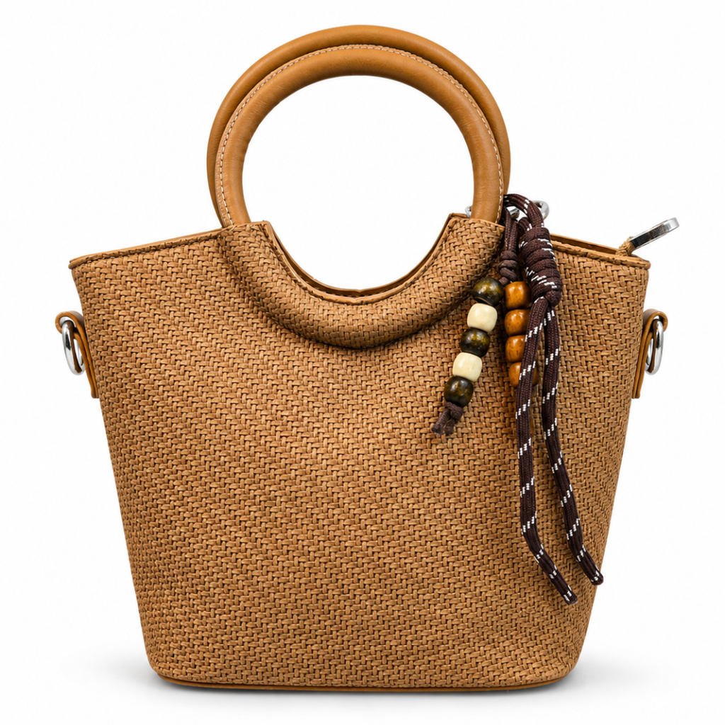 Balvencia Capri Woven Tote Bag
