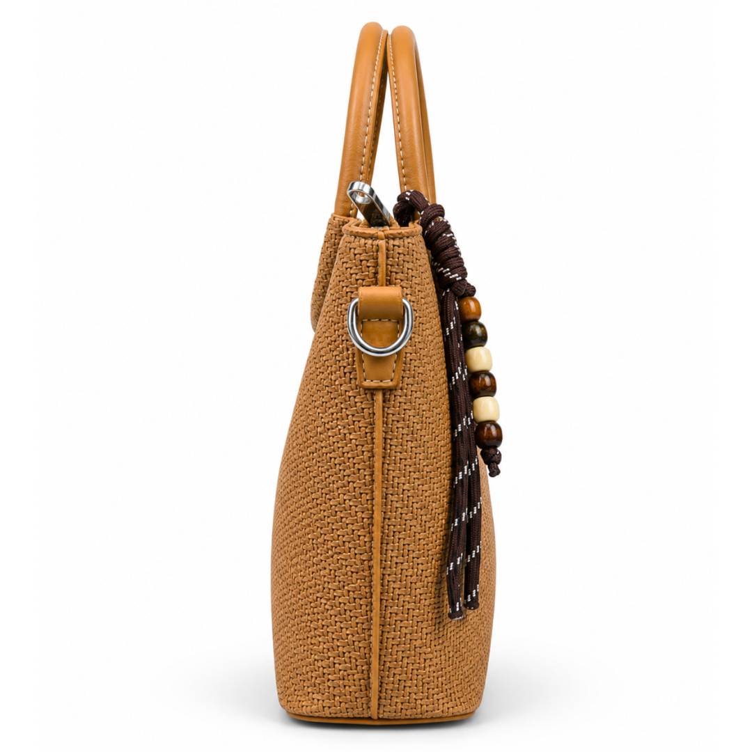 Balvencia Capri Woven Tote Bag