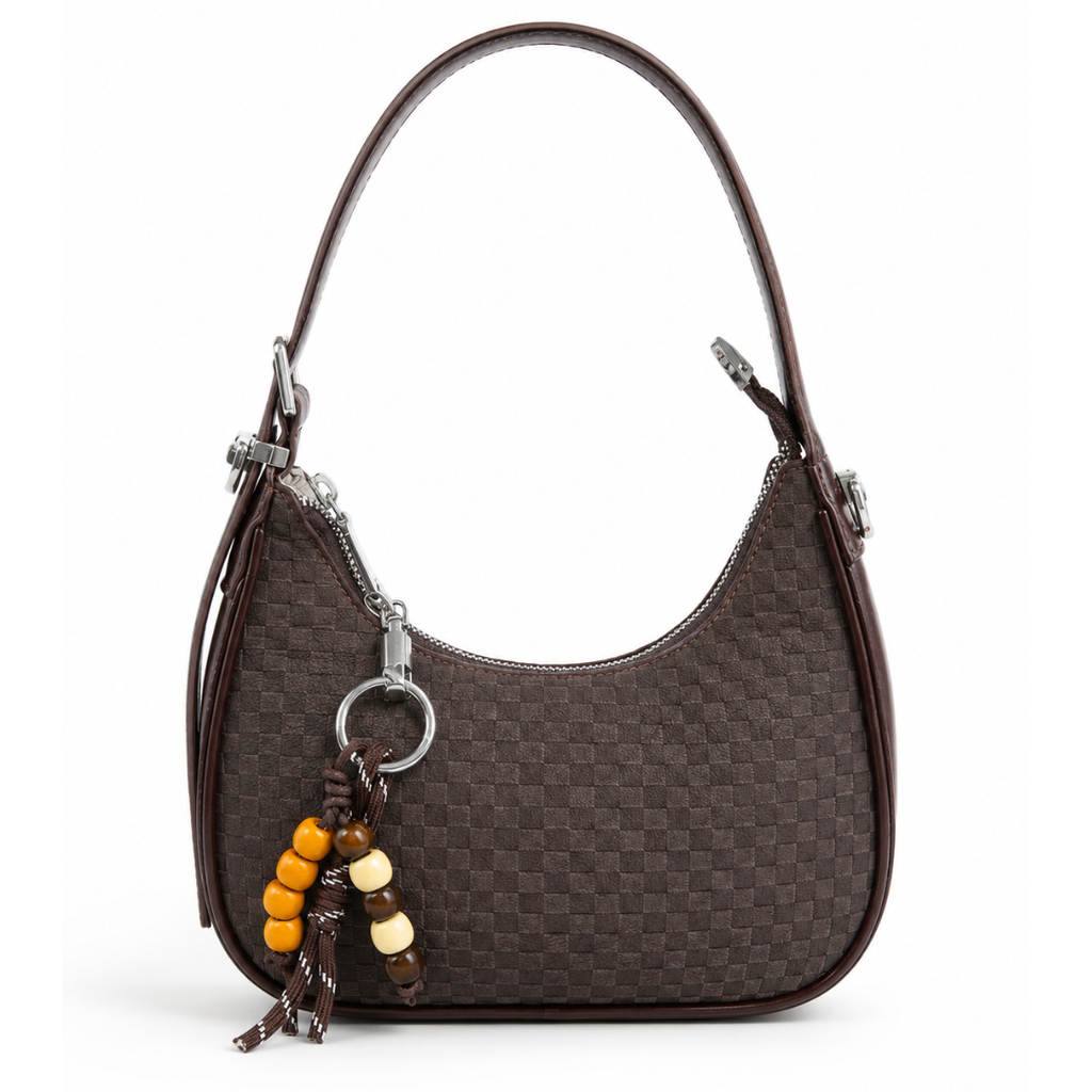 Balvencia Verona Woven Shoulder Bag
