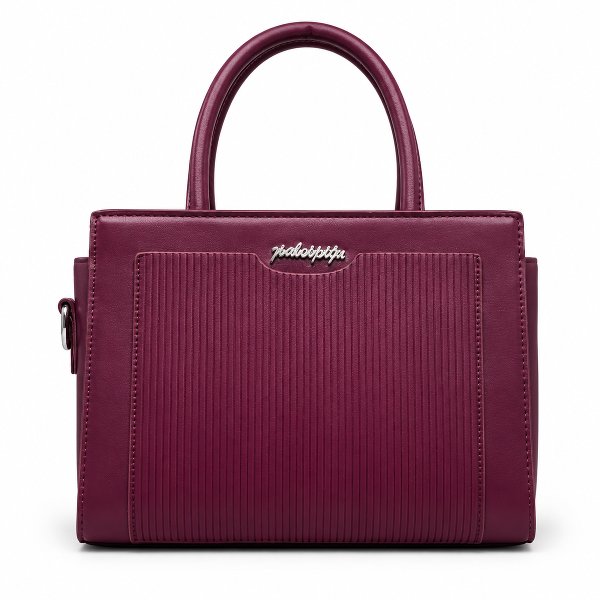Balvencia Merlot Structured Handbag