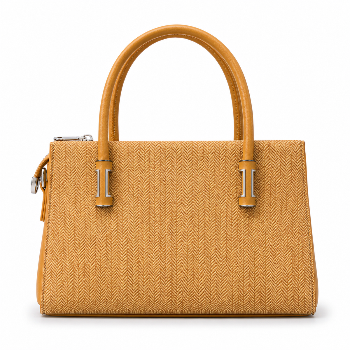 Balvencia Honey Weave Structured Tote Bag