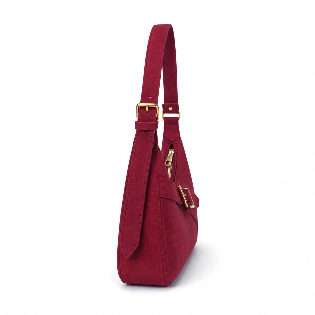 Balvencia Elara Buckle Shoulder Bag