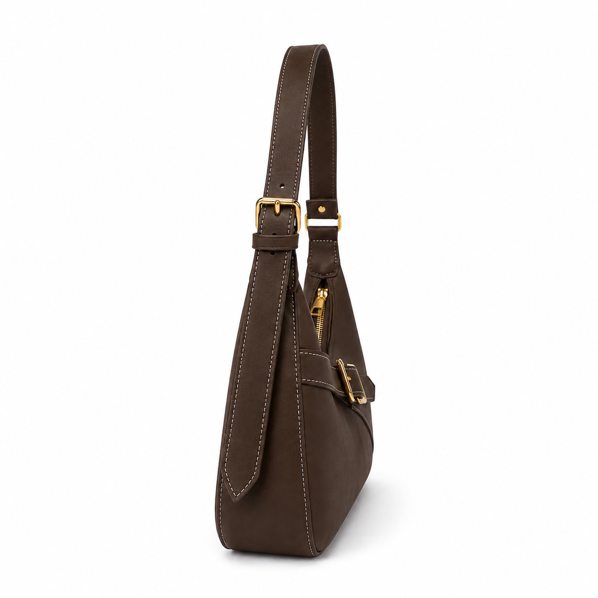 Balvencia Elara Buckle Shoulder Bag