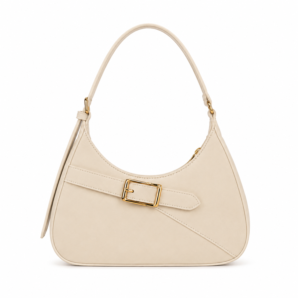Balvencia Elara Buckle Shoulder Bag
