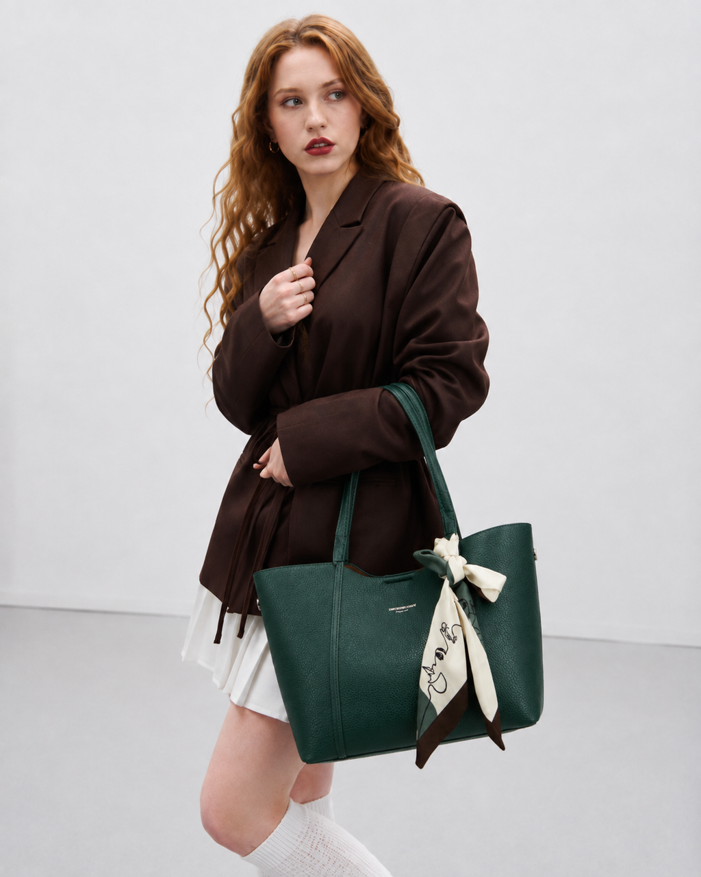 Balvencia Verona Scarf Tote Bag