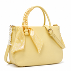 Balvencia Soleil Bow Accent Handbag